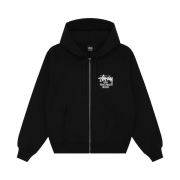 Stussy Stock DSM London Zip Hoodie Black 2023