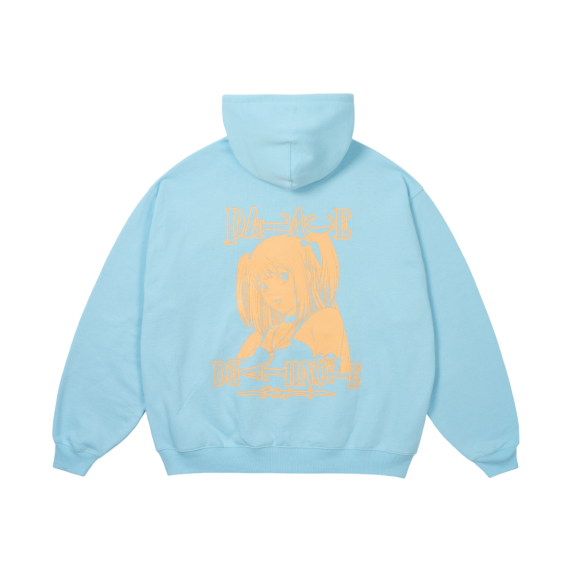 팔라스 x 데스 노트 미사 집 후드 스카이라인 블루 - 25SS(Palace x Death Note Misa Zip Hood Skyline Blue - 25SS)