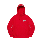 Supreme x Nike Half Zip Hooded Sweatshirt Red - 21SS