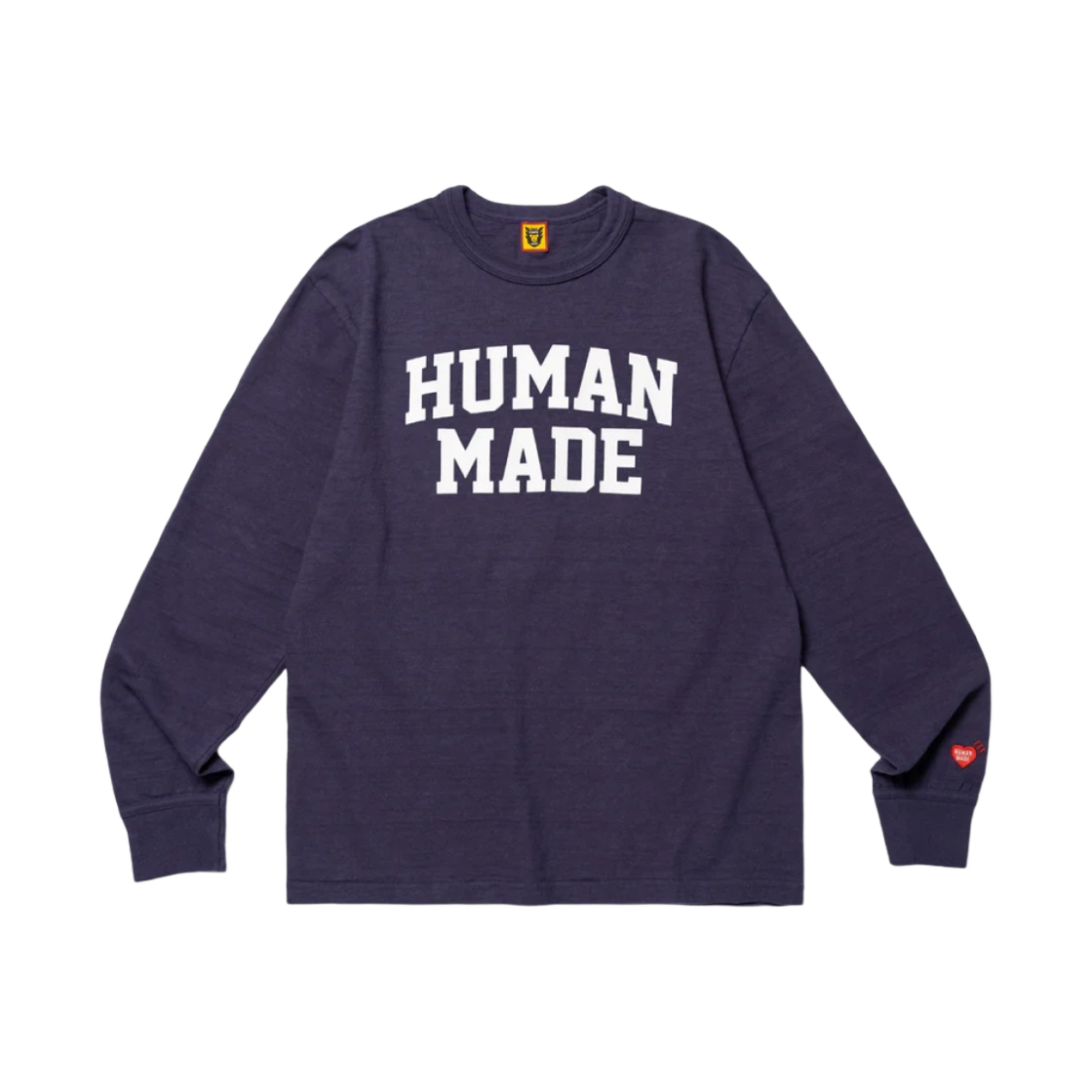 휴먼 메이드 그래픽 롱슬리브 티셔츠 #7 네이비