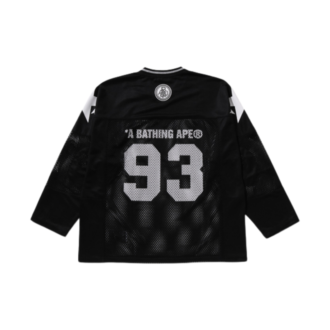 베이프 라인 카모 멀티 로고 릴렉스드 핏 풋볼 저지 블랙(BAPE Line Camo Multi Logo Relaxed Fit Football Jersey Black) - 2