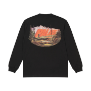 Palace Chapping Long Sleeve Black - 21FW