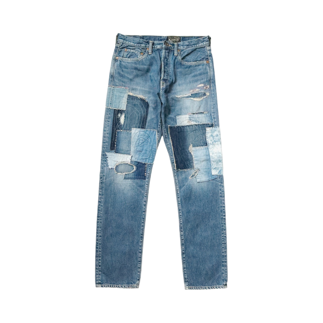 캐피탈 14온즈 데님 5P 몽키 시스코 인디고(Kapital 14 oz. Denim 5P Monkey Cisco Indigo)