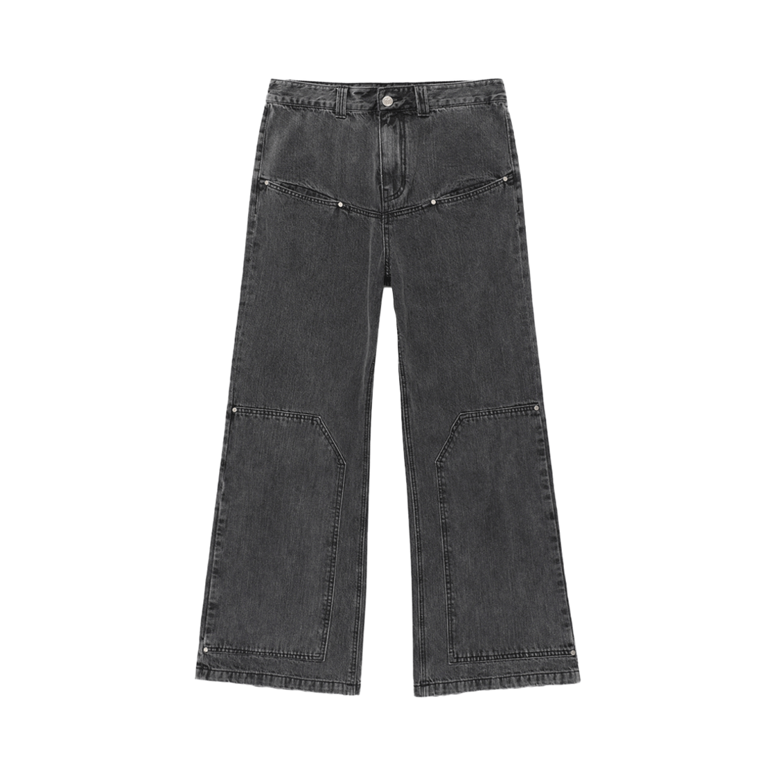 HVQSDDW607BKA Vonvat Defend Carpenter Jeans Black
