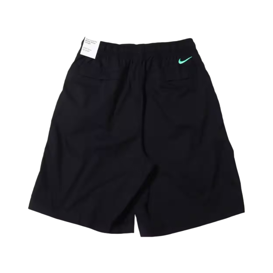 나이키 NSW 우븐 오버사이즈 쇼츠 블랙 - 아시아(Nike NSW Woven Oversized Shorts Black - Asia) - 2