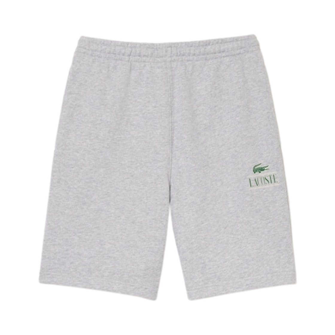 라코스테 뉴 로고 포인트 스웨트 쇼츠 그레이 신(Lacoste New Logo Point Sweat Shorts Grey Chine) - 1