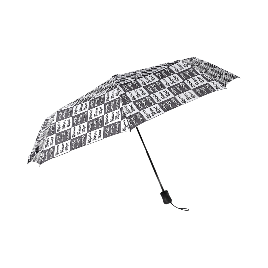 디스이즈네버댓 체커보드 우산 블랙 화이트(thisisneverthat Checkerboard Umbrella Black White)