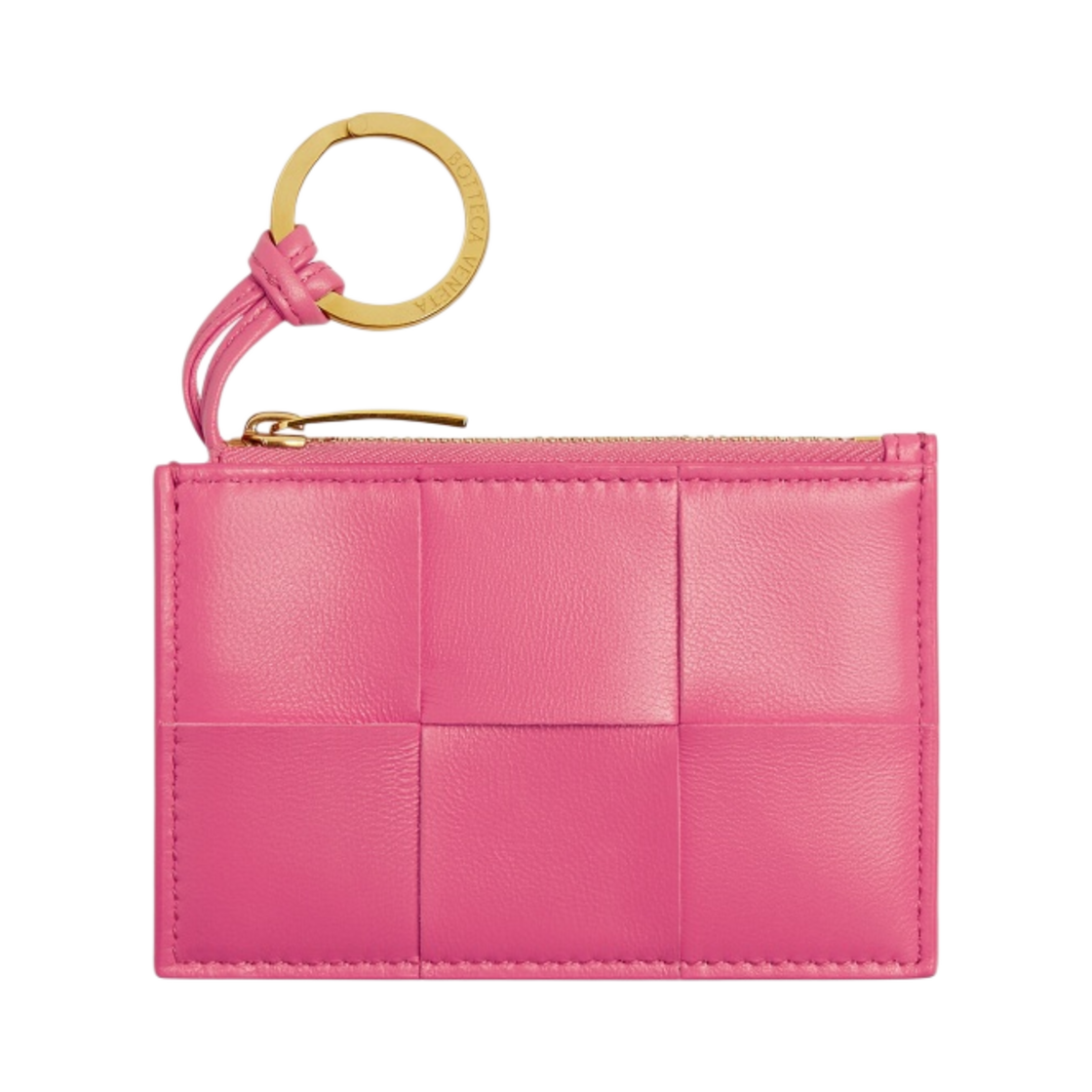 보테가 베네타 카세트 키 파우치 밀크쉐이크(Bottega Veneta Cassette Key Pouch Milkshake) - 1