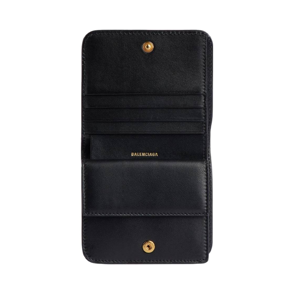 발렌시아가 캐쉬 2.0 플랩 코인 카드 홀더 블랙(Balenciaga Cash 2.0 Flap Coin Card Holder Black) - 2
