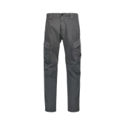 C.P. Company Stretch Satin Cargo Pants Charcoal - 25SS