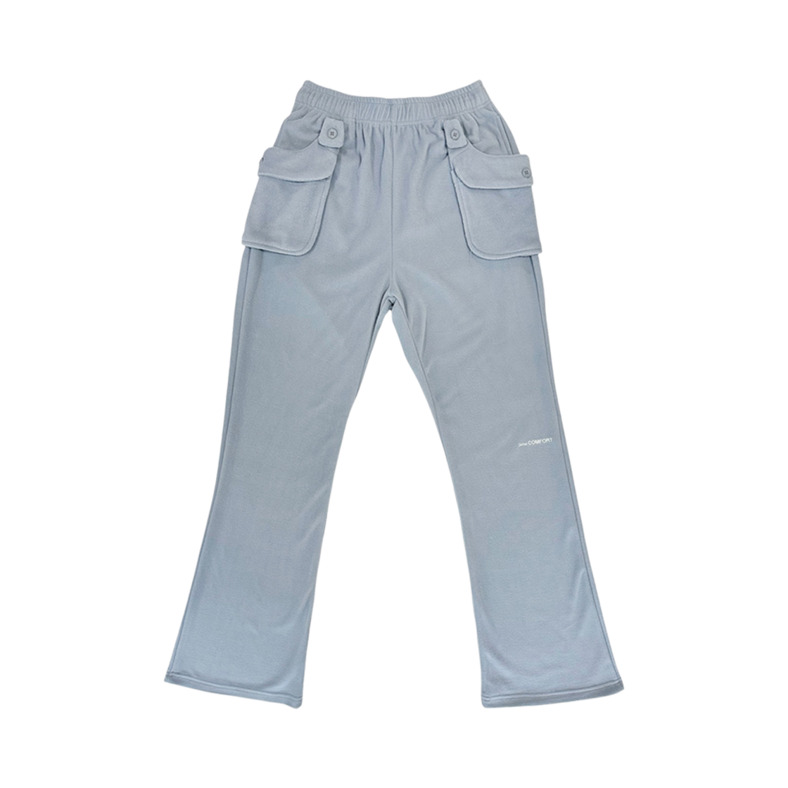 (W) 지초이 플리스 포켓 팬츠 페일 블루((W) Jichoi Fleece Pocket Pants Pale Blue)
