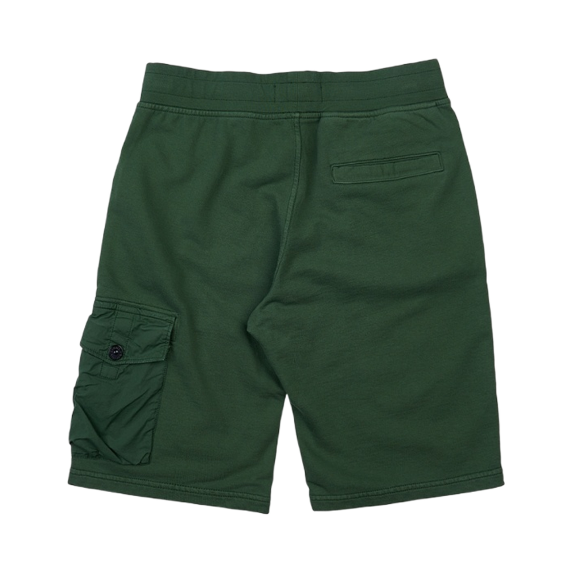 (키즈) 스톤 아일랜드 60340 코튼 플리스 카고 쇼츠 보틀 그린 - 23SS((Kids) Stone Island 60340 Cotton Canvas Cargo Shorts Bottle Green - 23SS) - 2