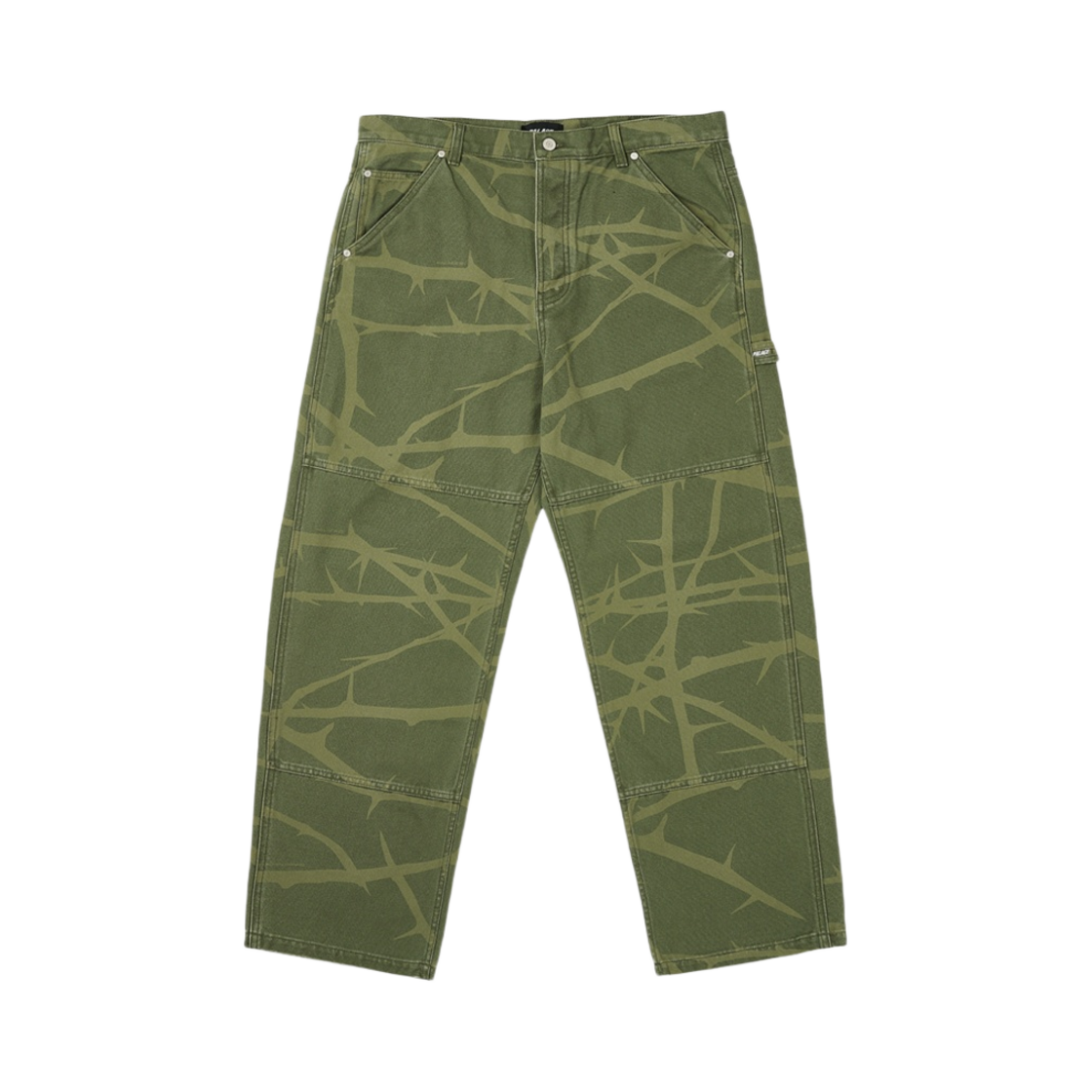 팔라스 헤비 캔버스 워크 팬츠 더 딥 그린 - 24SS