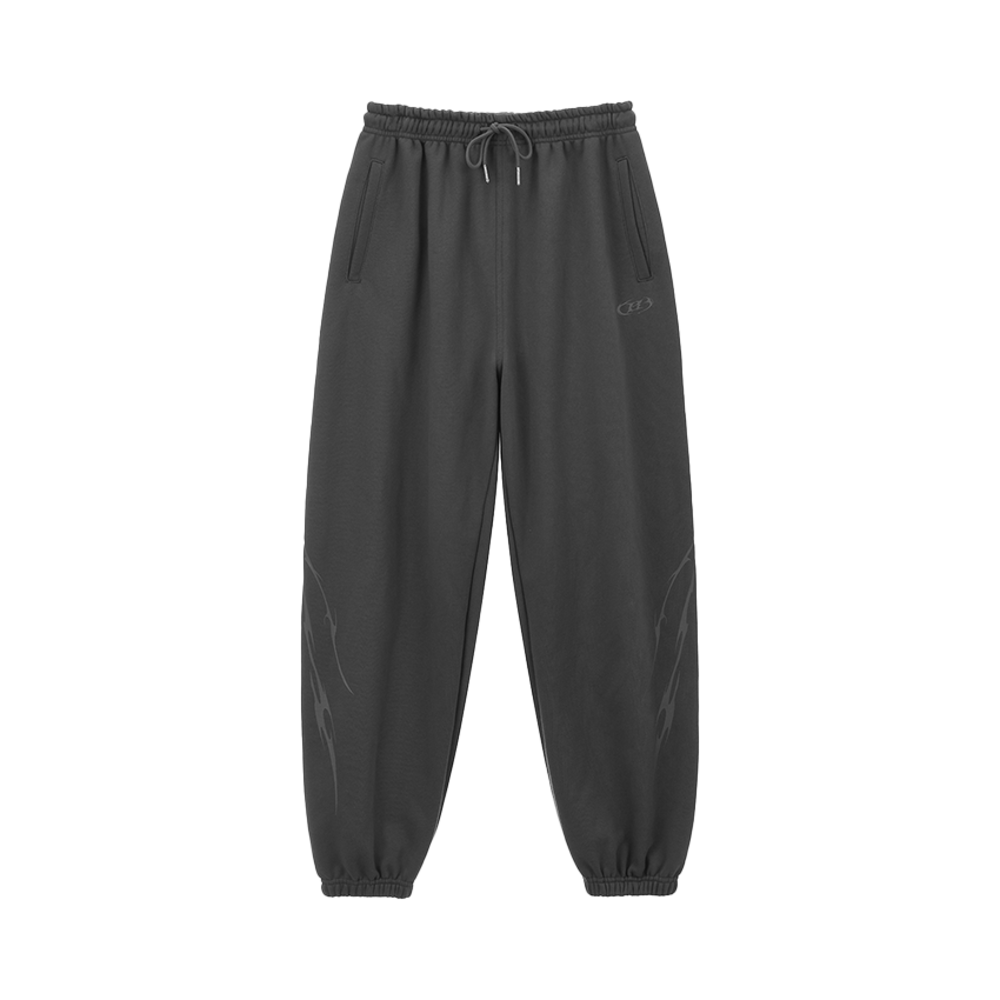 본투윈 트라이벌 세미와이드 조거팬츠 차콜