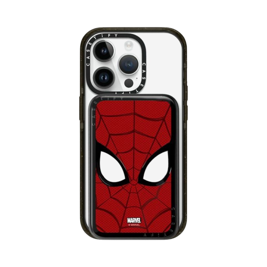 케이스티파이 x 마블 스파이더맨 마스크 맥세이프 파워스루 파워 뱅크 블랙(Casetify x Marvel Spider-Man Mask Magasafe PowerThru Power Bank Black) - 2