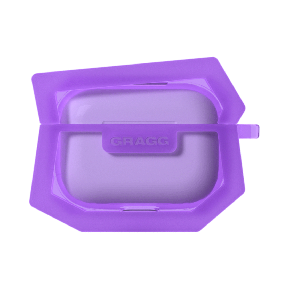 그래그 랜딩 코너 케이스 - 클리어 퍼플 (에어팟 프로)(Gragg Landing Corner Case - Clear Purple (Airpods Pro)) - 1