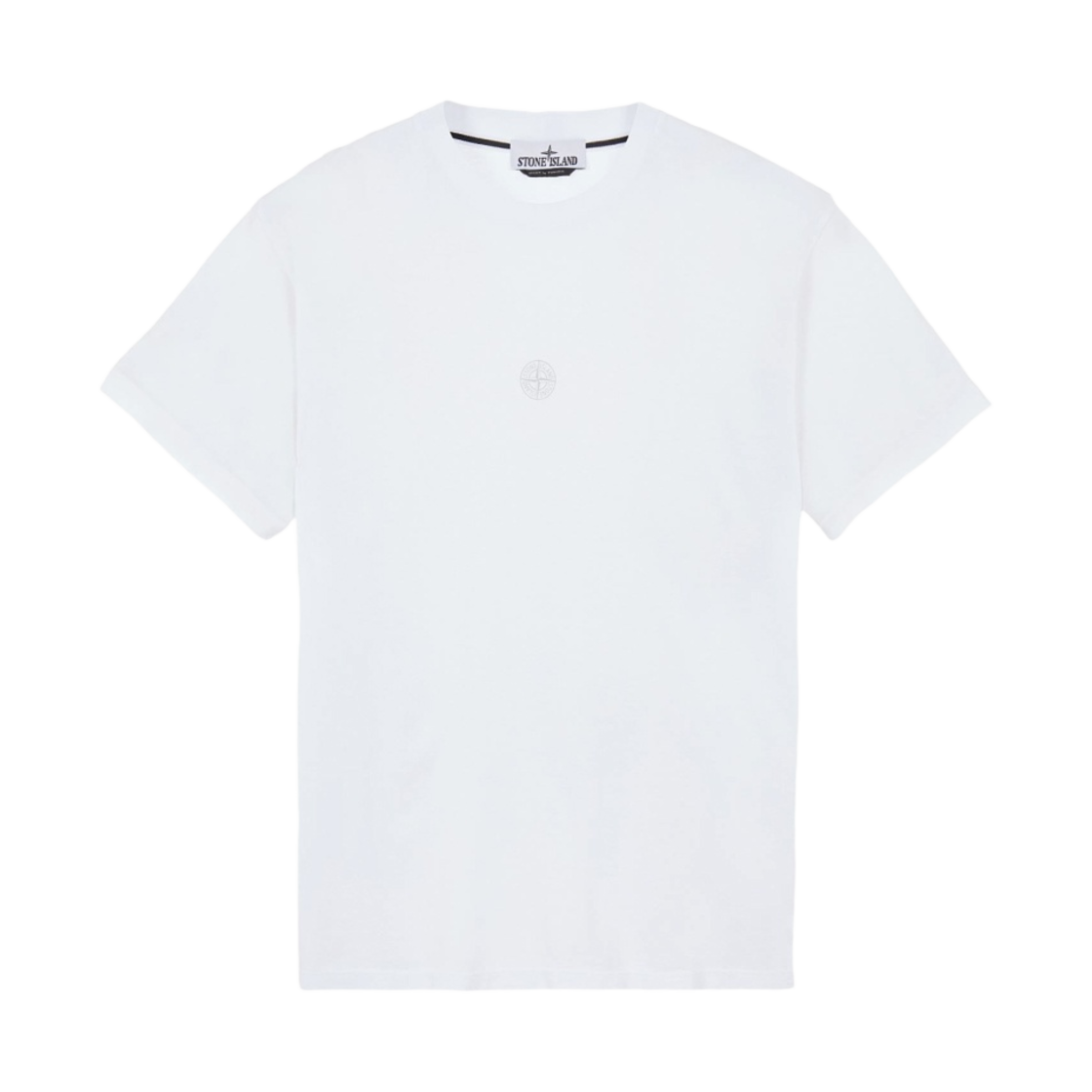 스톤 아일랜드 2NS86 모자이크 포 티셔츠 화이트 - 22FW(Stone Island 2NS86 Mosaic Four T-Shirt White - 22FW) - 1