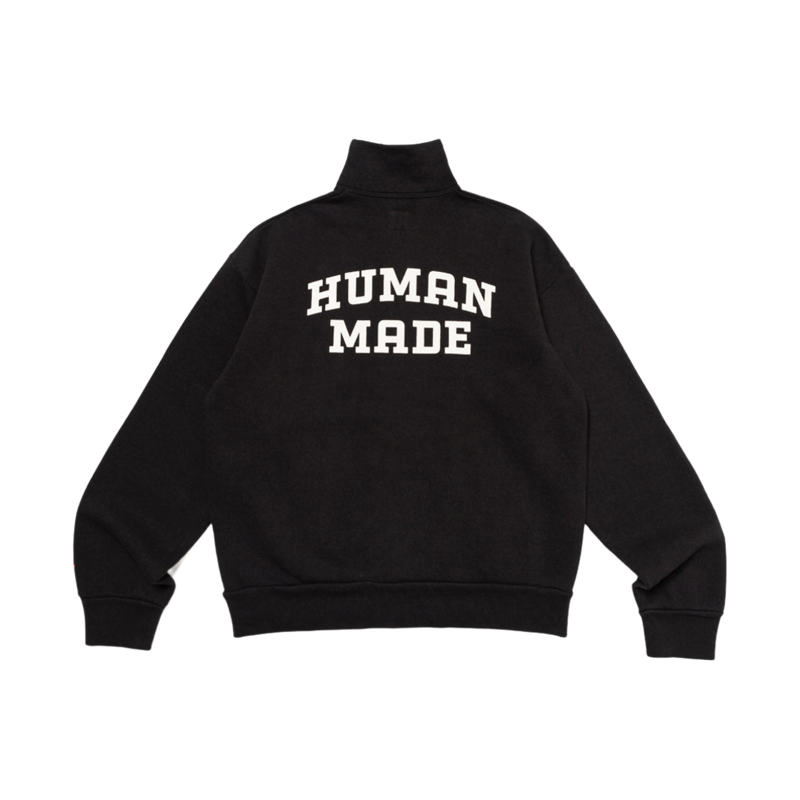휴먼 메이드 밀리터리 하프집 스웨트셔츠 블랙(Human Made Military Half-Zip Sweatshirt Black) - 2