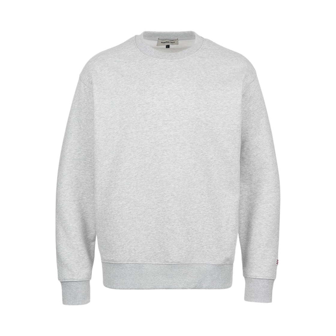 제너럴아이디어 유니섹스 에센셜 코지 맨투맨 멜란지 그레이