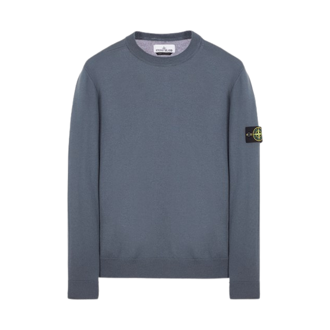 7915510C4-V0062 Stone Island 510C4 Wool Crewneck Knit Lead - 23FW