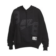 (W) Nike NSW Circa 96 French Terry Hoodie Black - Asia