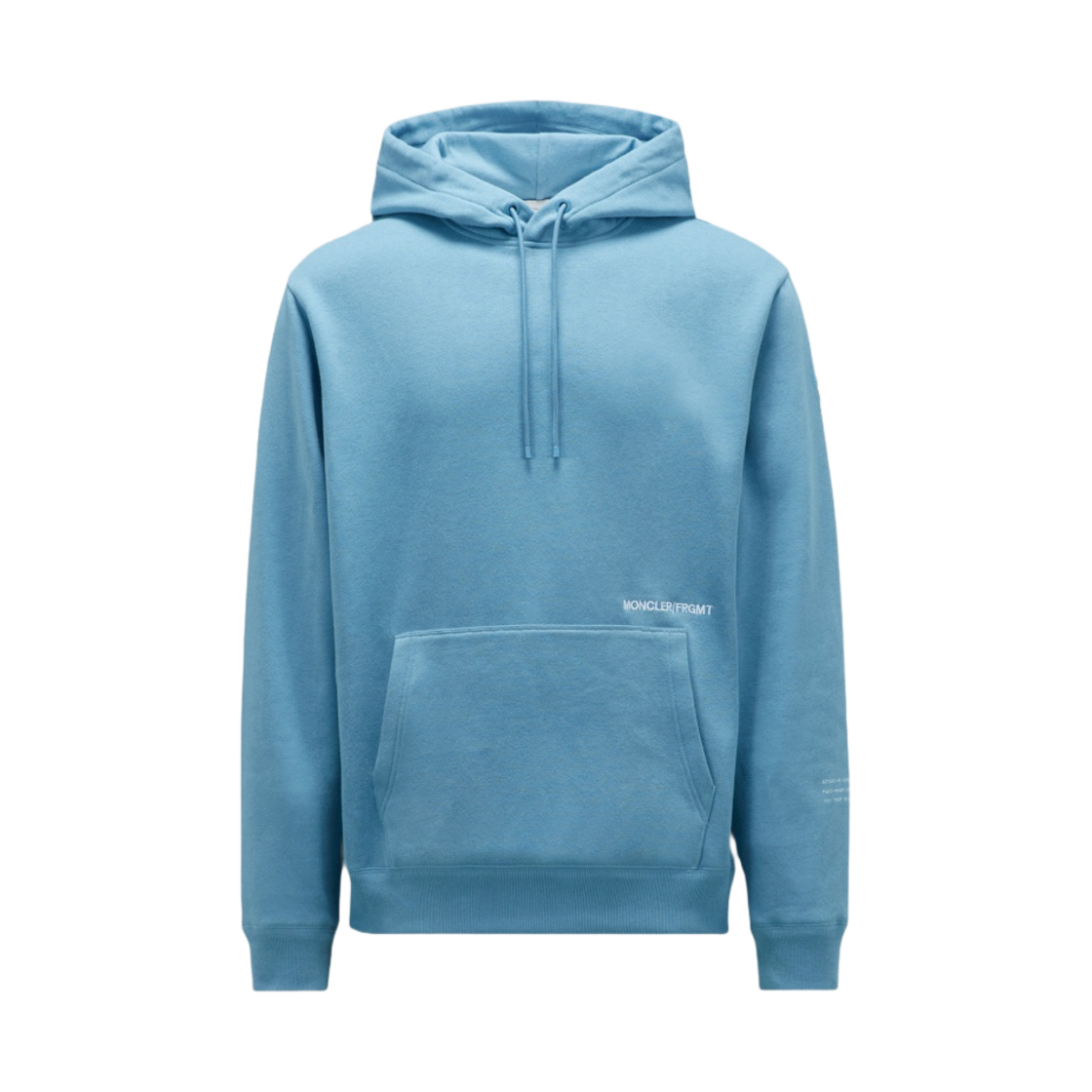 몽클레르 x 프라그먼트 플리스 후드 라이트 블루 - 23FW(Moncler x Fragment Fleece Hoodie Light Blue - 23FW) - 1