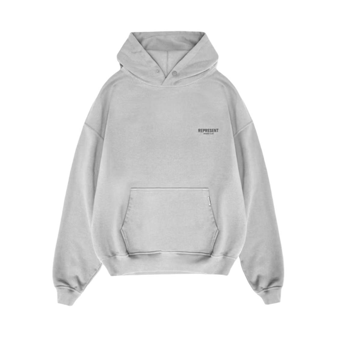 리프레젠트 오너스 클럽 후디 애쉬 그레이 레이싱 그린(Represent Owners Club Hoodie Ash Grey Racing Green) - 2