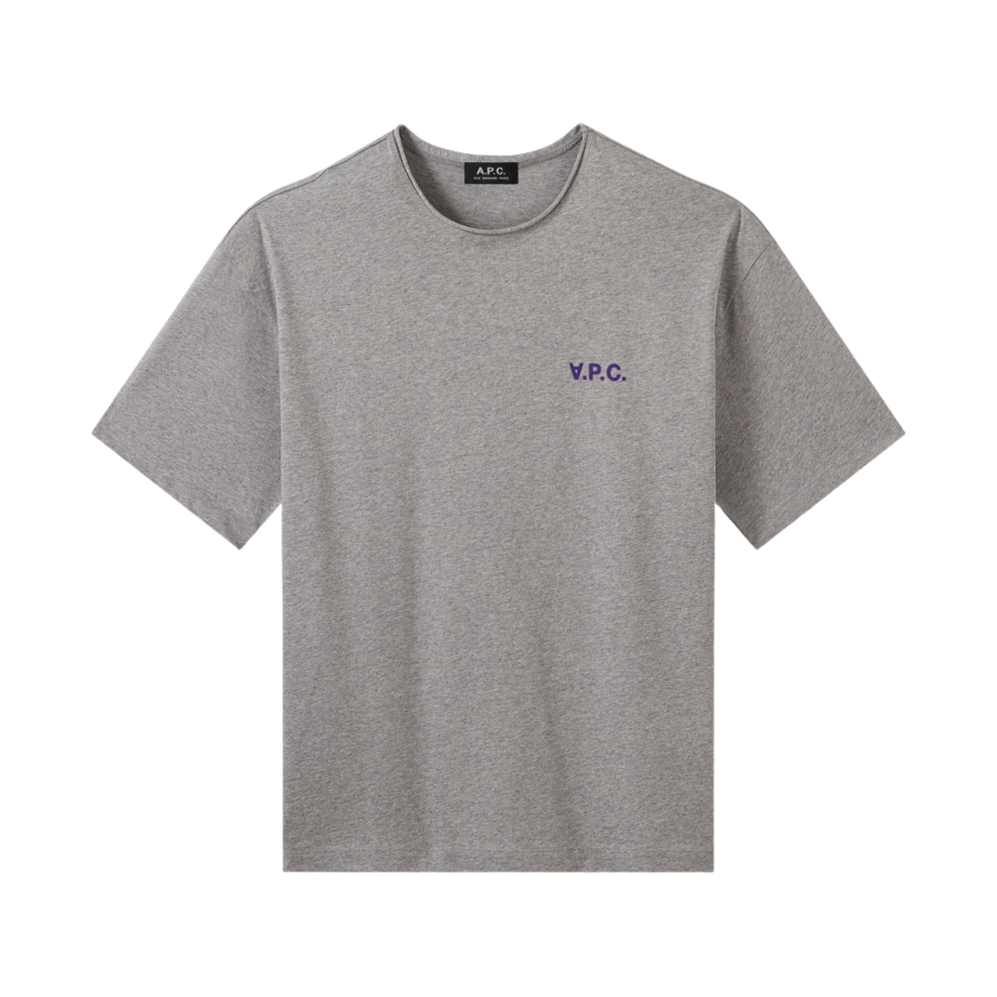 (W) 아페쎄 카롤 티셔츠 그레이((W) A.P.C. Karol T-Shirt Gray) - 1