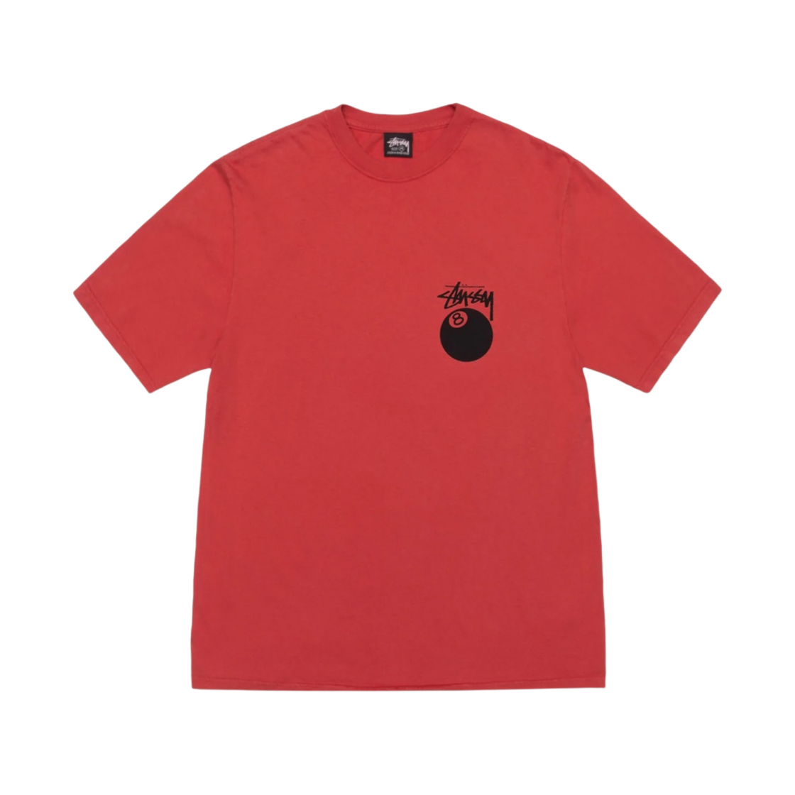 스투시 8볼 피그먼트 다이드 티셔츠 구아바(Stussy 8 Ball Pigment Dyed T-Shirt Guava) - 2