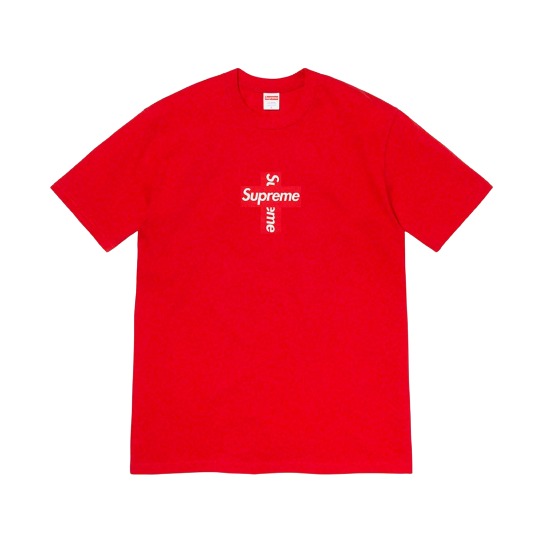 슈프림 크로스 박스로고 티셔츠 레드 - 20FW(Supreme Cross Box Logo T-Shirt Red - 20FW) - 1