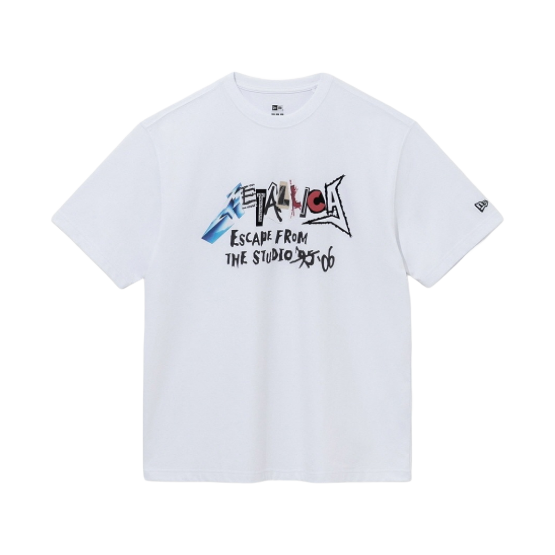 14375520 New Era x Metallica Escape Studio T-Shirt White