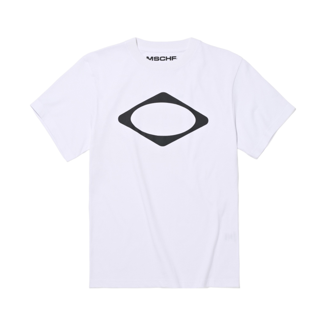(W) 미스치프 롬버스 티셔츠 화이트((W) Mischief Rhombus T-Shirt White)