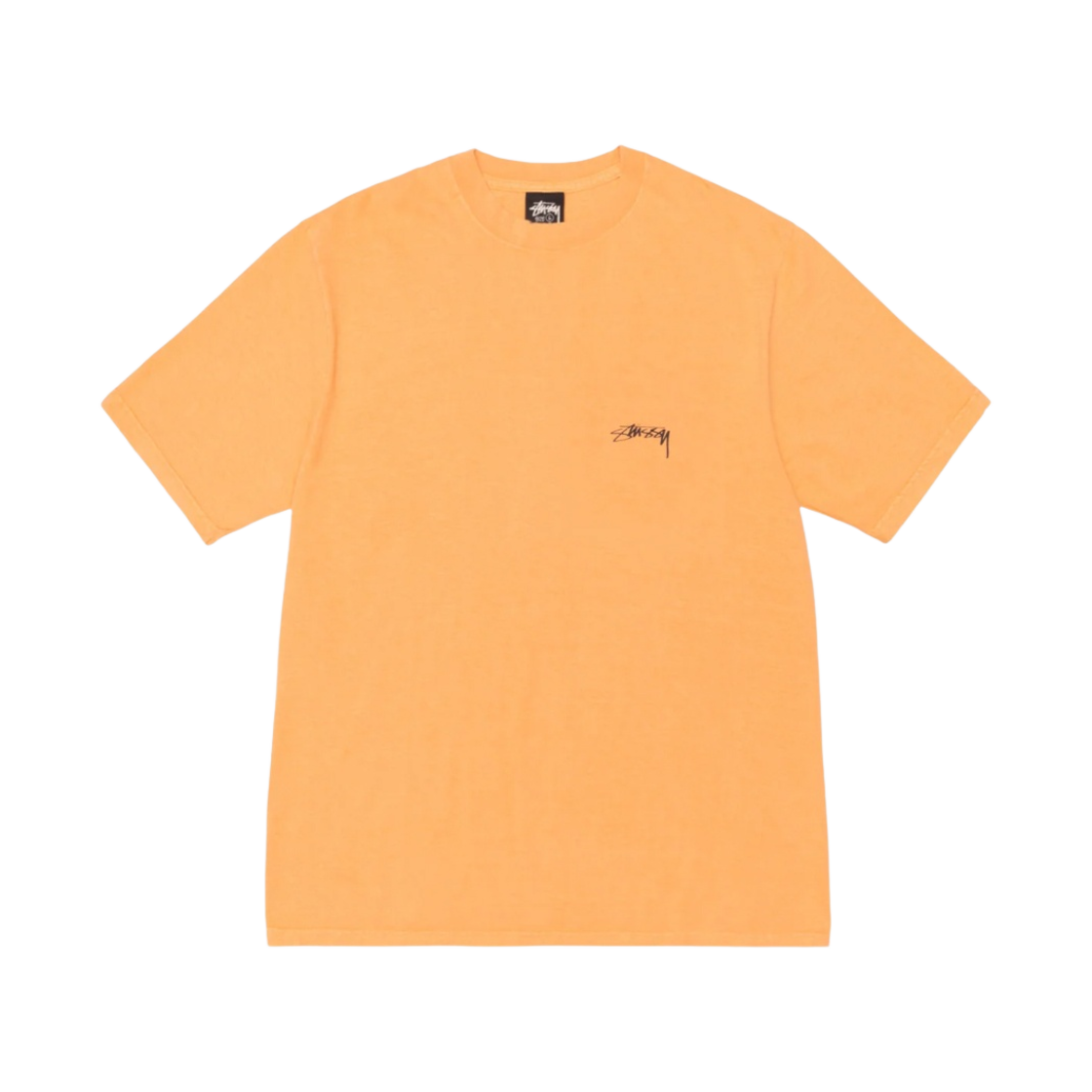 1905021 Stussy Smooth Stock Pigment Dyed T-Shirt Orange