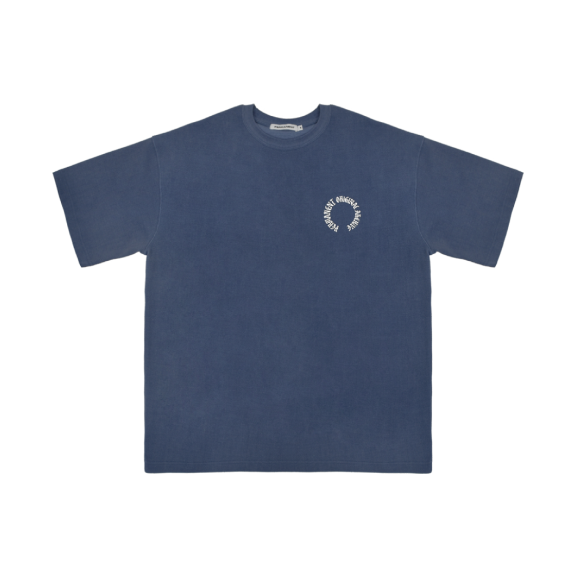 퍼머넌트 아카이브 피그먼트 아치 로고 티셔츠 블루