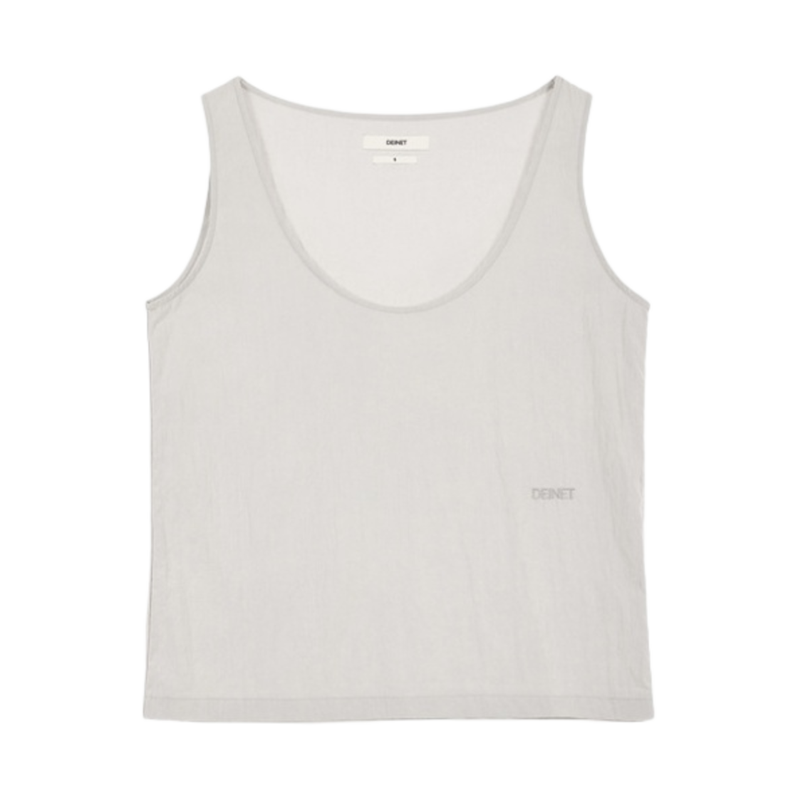 (W) 다이닛 미니멀 슬리브리스 그레이((W) Deinet Minimal Sleeveless in Grey)