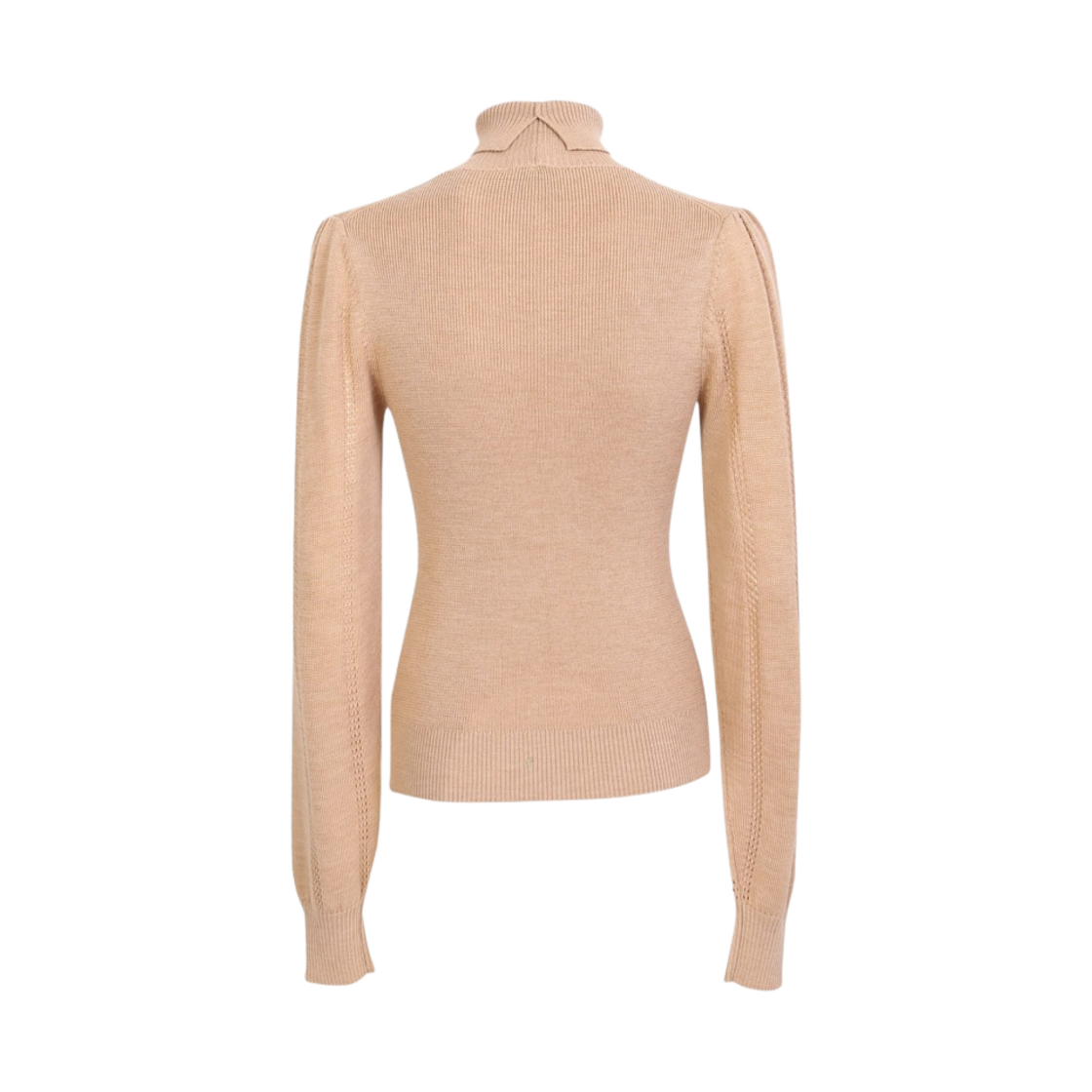 (W) 가니 메리노 울 포인텔 풀오버 스타피쉬((W) Ganni Merino Wool Pointelle Pullover Starfish) - 2