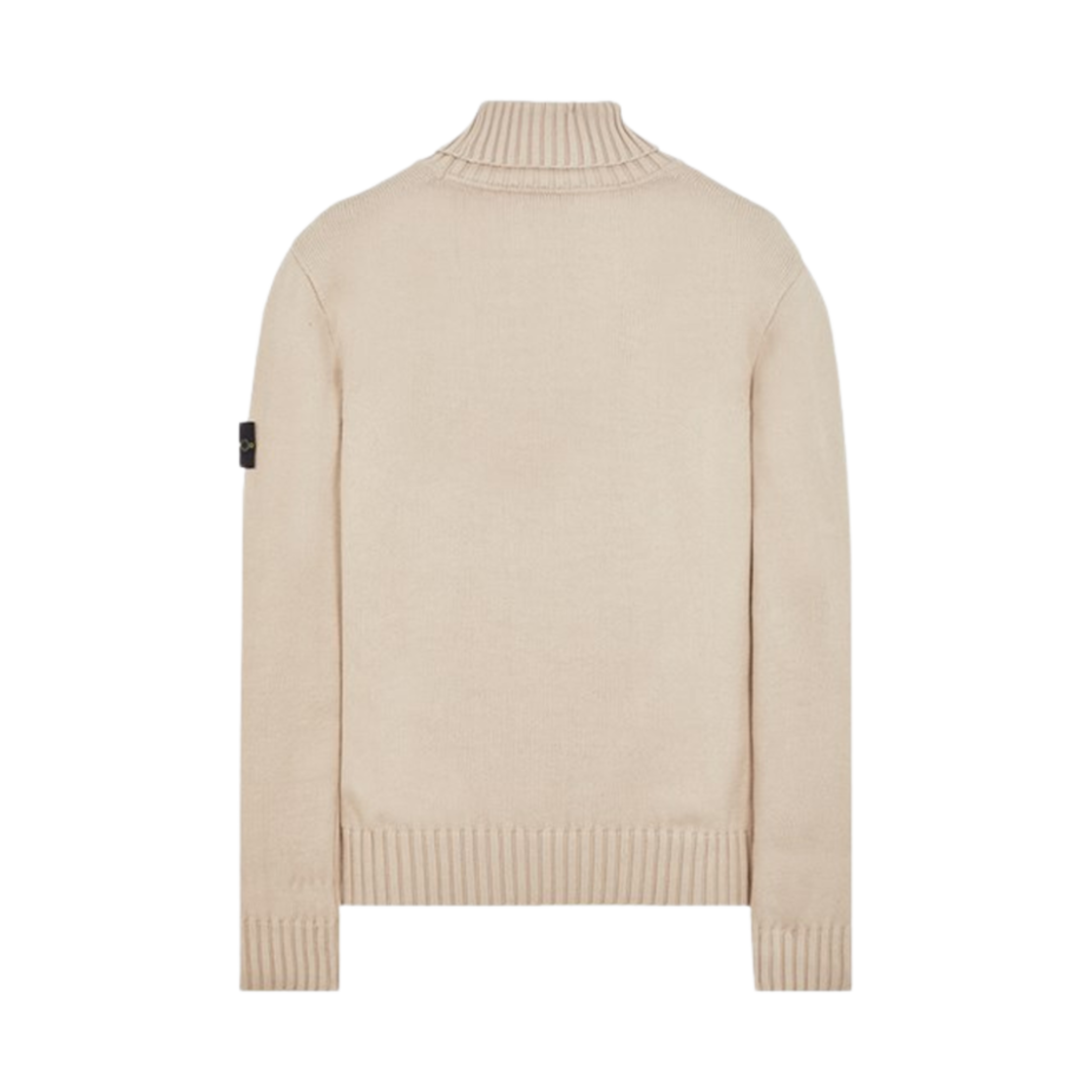 스톤 아일랜드 505A2 윈터 코튼 터틀넥 니트 스투코 - 23FW(Stone Island 505A2 Winter Cotton Turtleneck Knit Stucco - 23FW) - 2