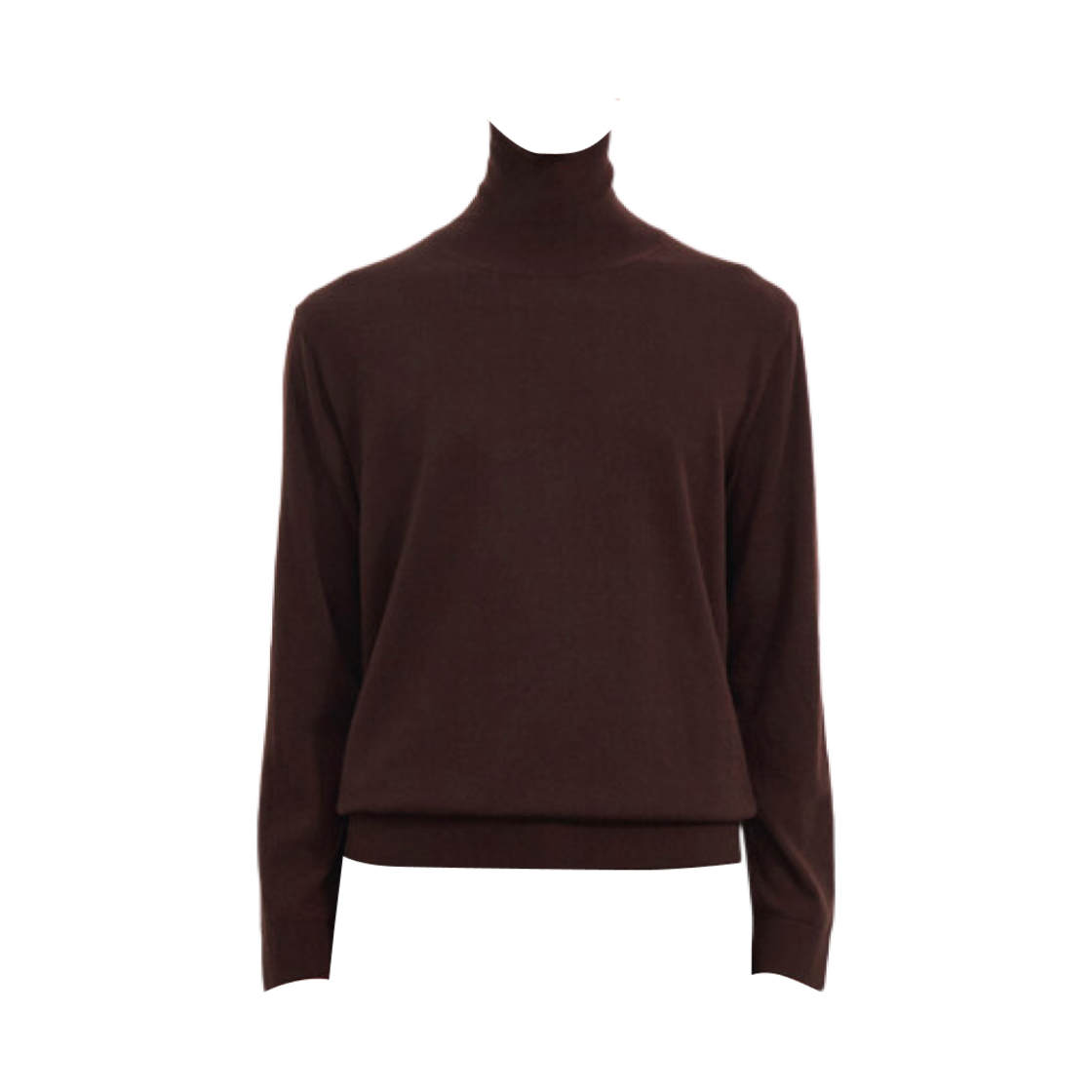 TH2EAKTU605M-BD Time Homme Cashmere Turtleneck Knit Top Burgundy