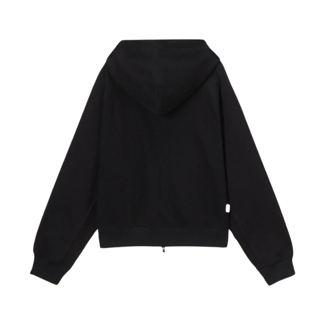 던스트 레더 로고 집업 후드 블랙(Dunst Leather Logo Zip-Up Hoodie Black) - 2