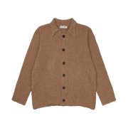 Our Legacy Big Cardigan Caramel Cloudy Cotton