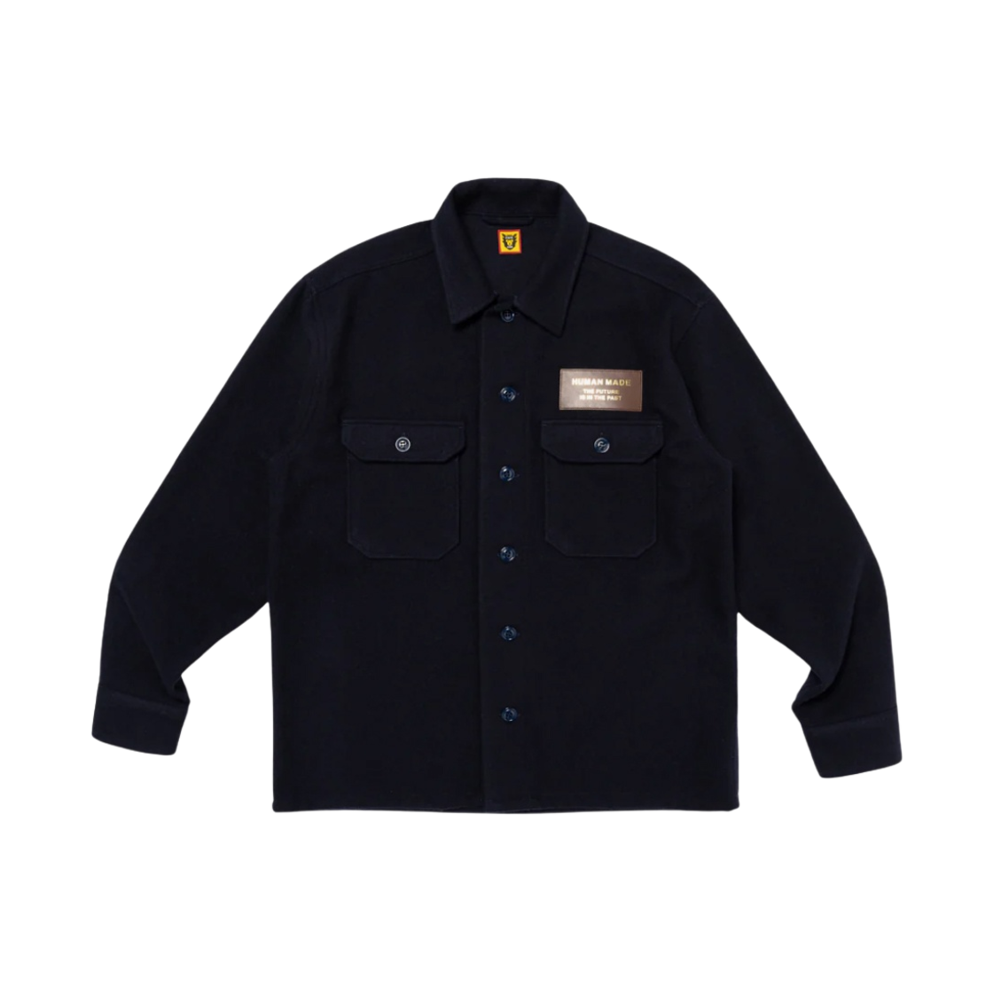 HUMAN MADE WOOL CPO SHIRTS NAVY Lサイズ Human Made Wool CPO Overshirt Navy | END. (GB)