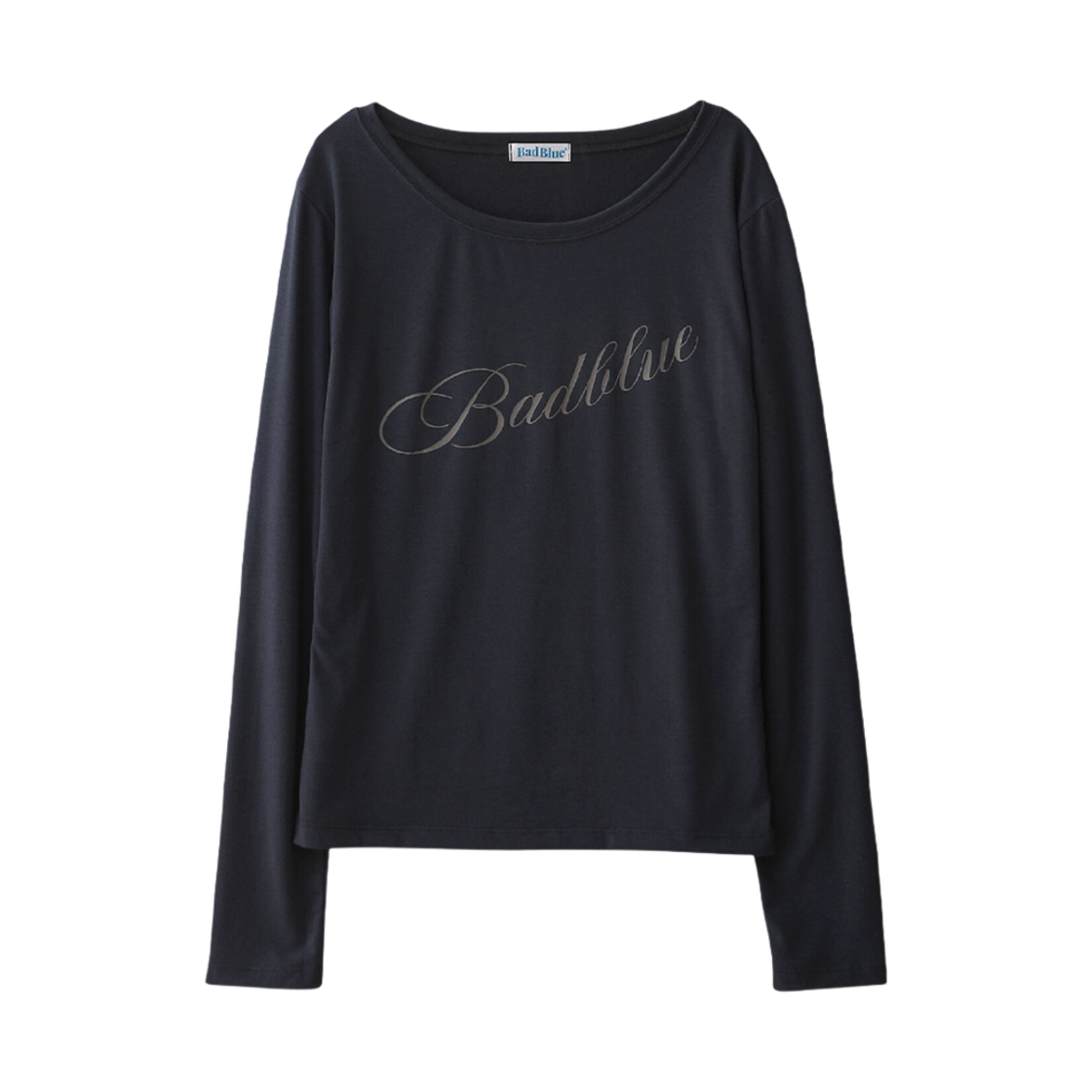 6517012 BadBlue Loose Fit Top Charcoal