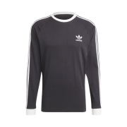 Adidas Adicolor Classic 3-Stripes Long Sleeve T-Shirt Black - KR Sizing