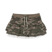 Grailz Camo Layered Skirt Camo