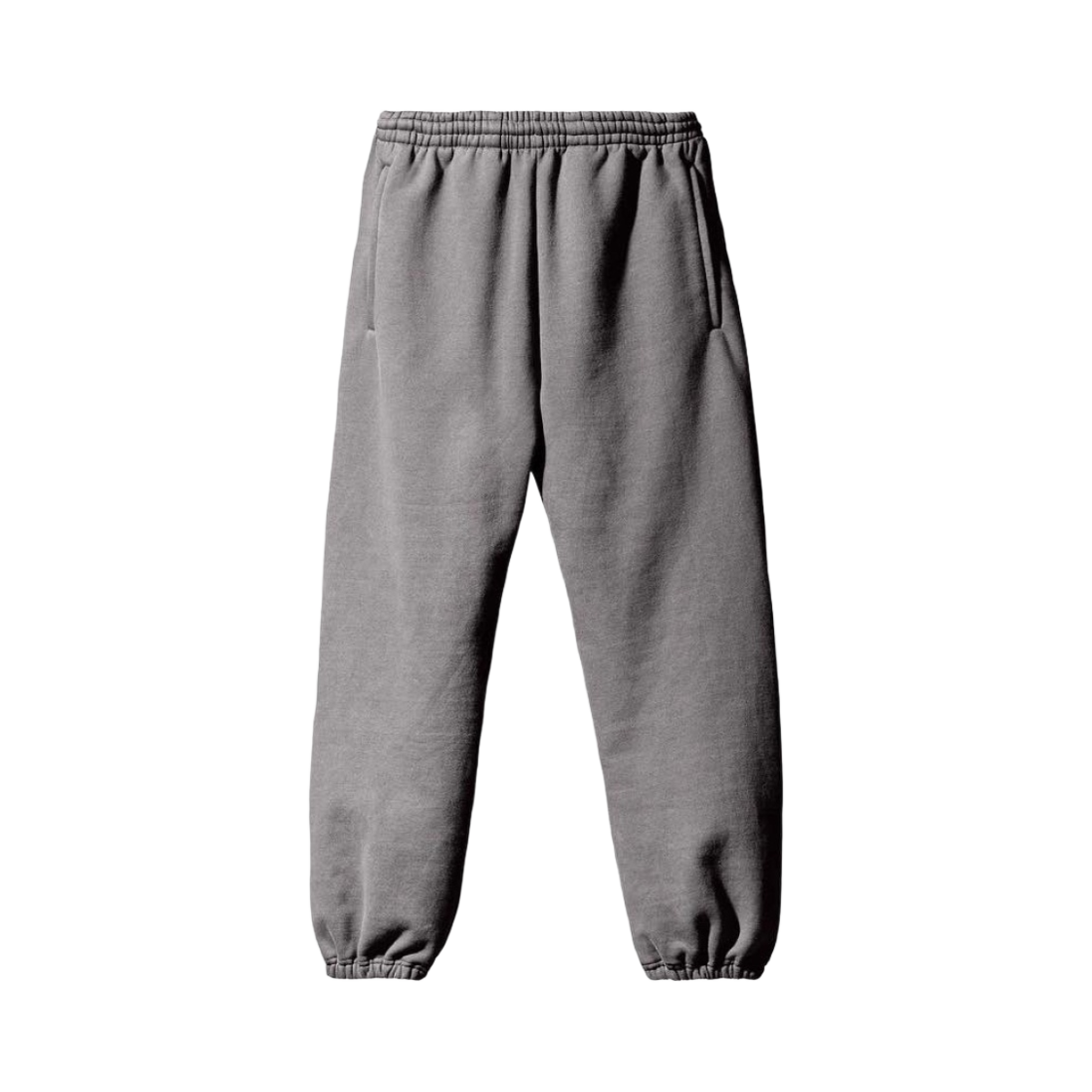 470908-02 Yeezy Gap Engineered By Balenciaga Fleece Jogging Pants Dark Grey