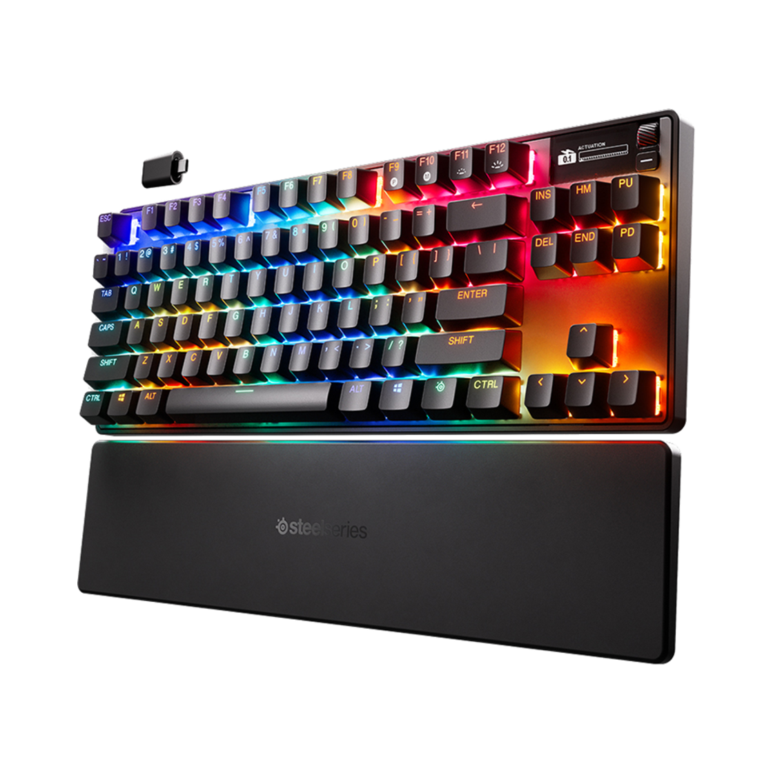 스틸시리즈 Apex Pro WL TKL Gen 3 US 자석축 기계식 무선 게이밍 키보드(Steelseries Apex Pro WL TKL Gen 3 US Magnetic Switch Gaming Keyboard)