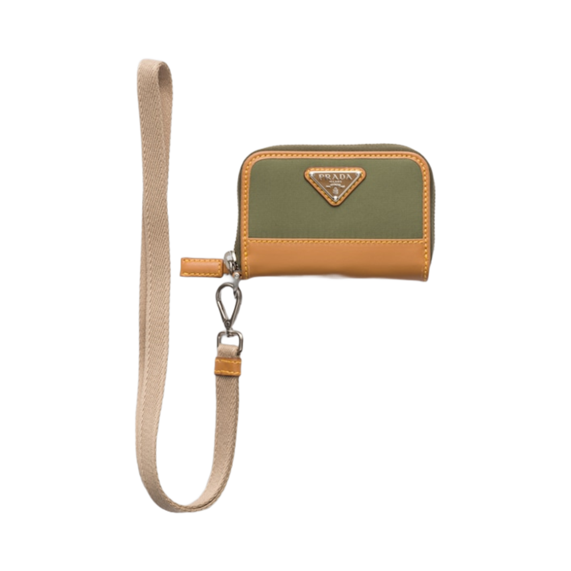 프라다 리나일론 코인 퍼스 밀리터리 카라멜 | Prada | KREAM