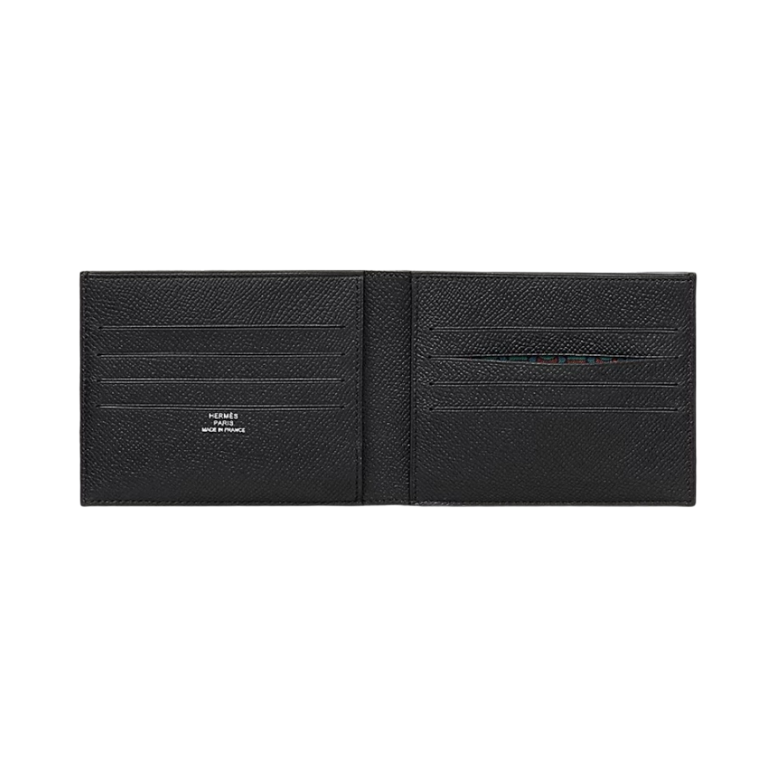 에르메스 시티즌 트윌 컴팩트 반지갑 앱송 & 누아 딥 블루 베르 보스포어(Hermes Citizen Twill Compact Wallet Epsom & Noir Deep Blue Vert Bosphore) - 2