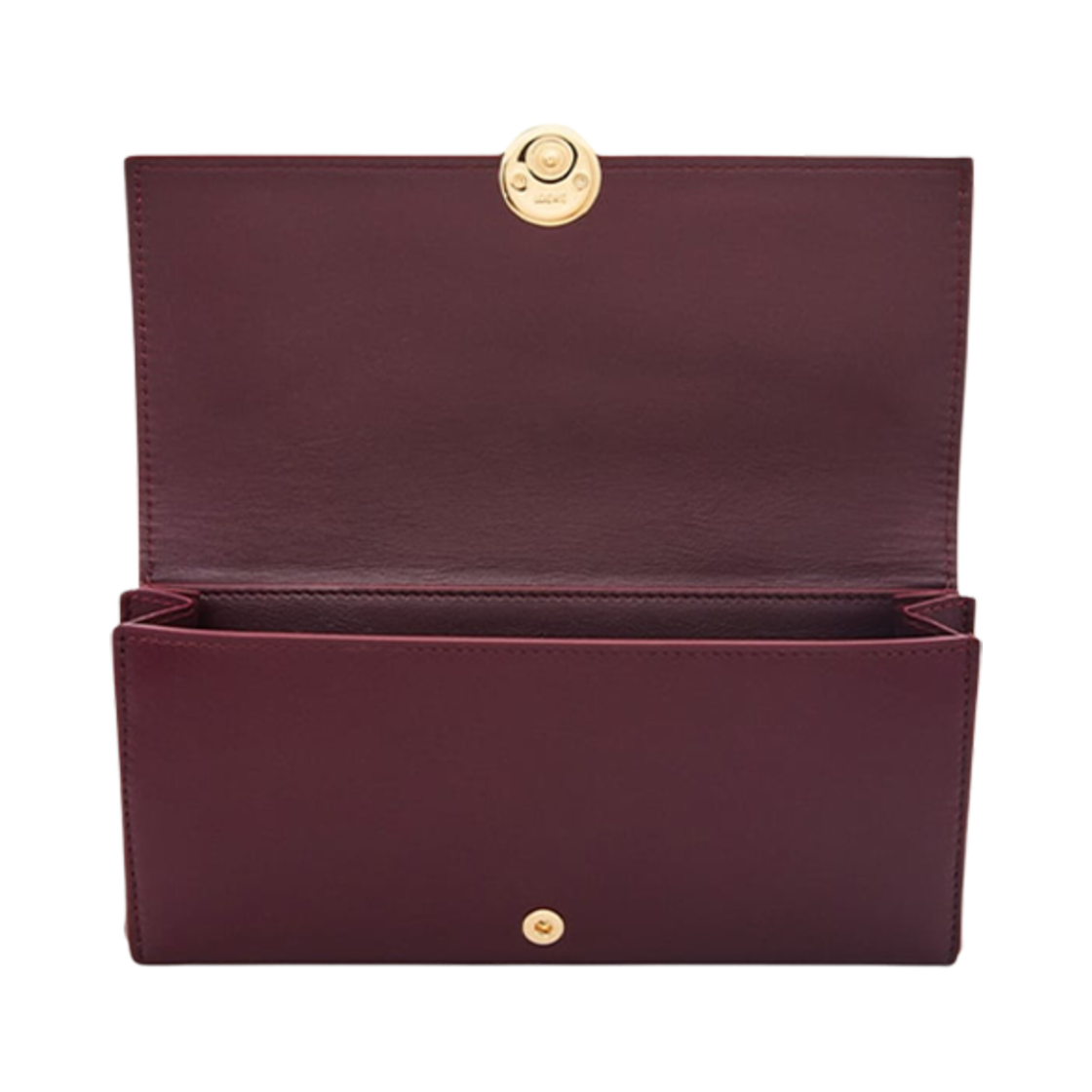 로에베 페블 컨티넨탈 월렛 인 샤이니 나파 카프스킨 버건디(Loewe Pebble Continental Wallet in Shiny Nappa Calfskin Burgundy) - 2