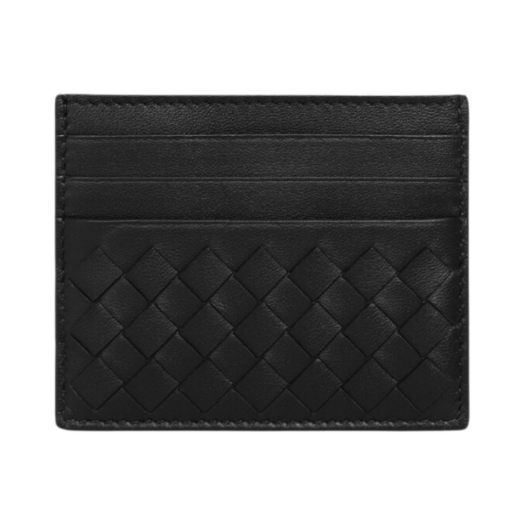 162150V001N1000/162150V3UN11275 Bottega Veneta Credit Card Case Black